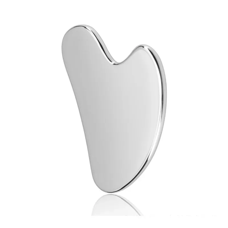 Gua Sha en acier inoxydable, rituel beauté