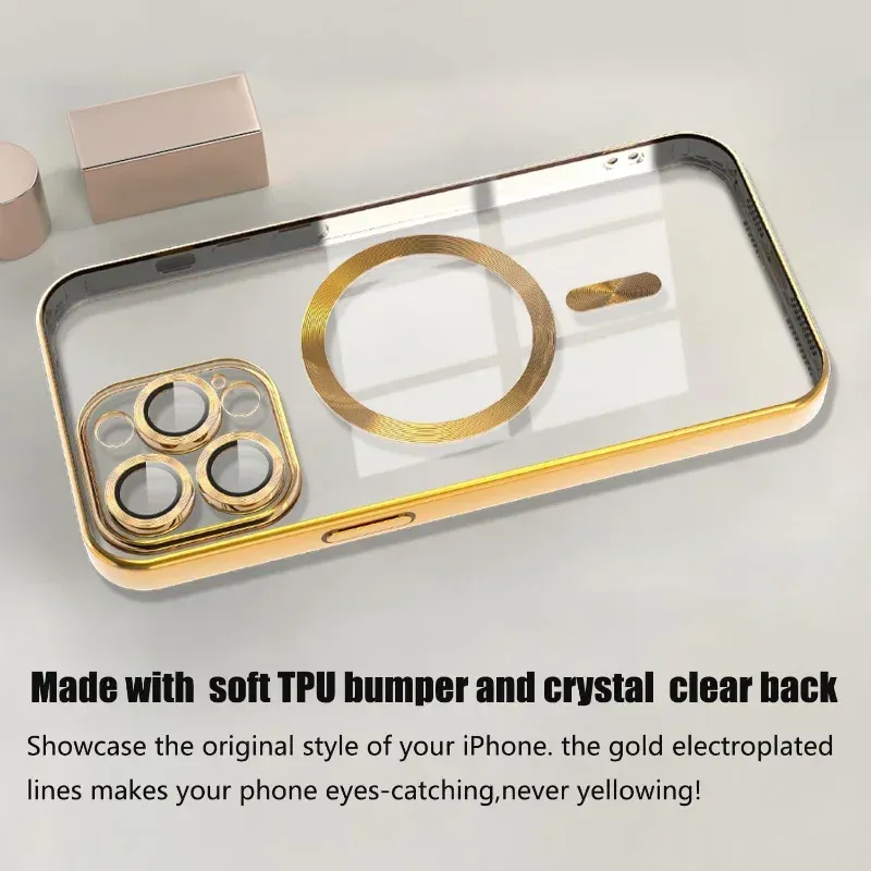 Étui de protection magnétique sans fil MagSafe, vue d'ensemble