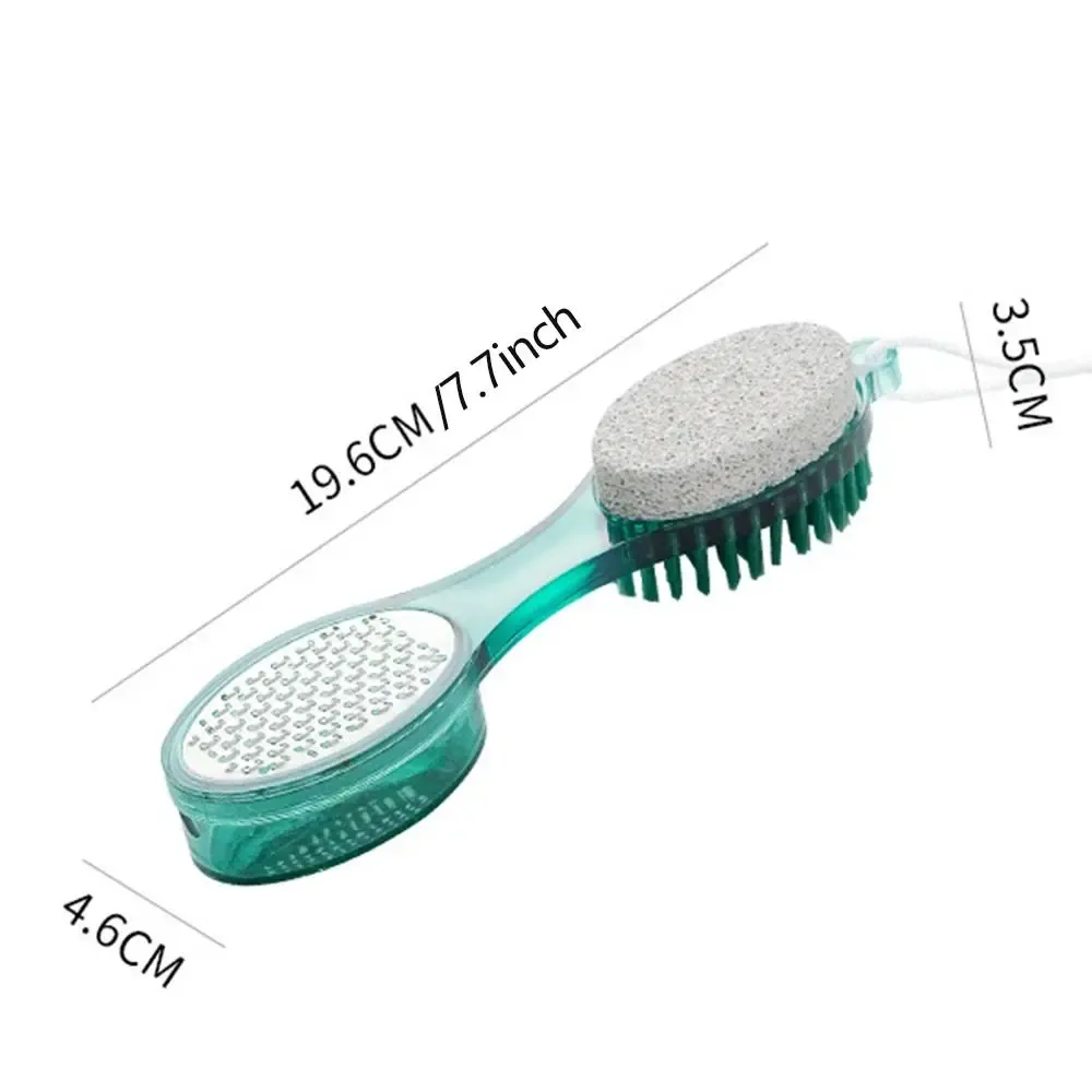Détail de la brosse pour les pieds