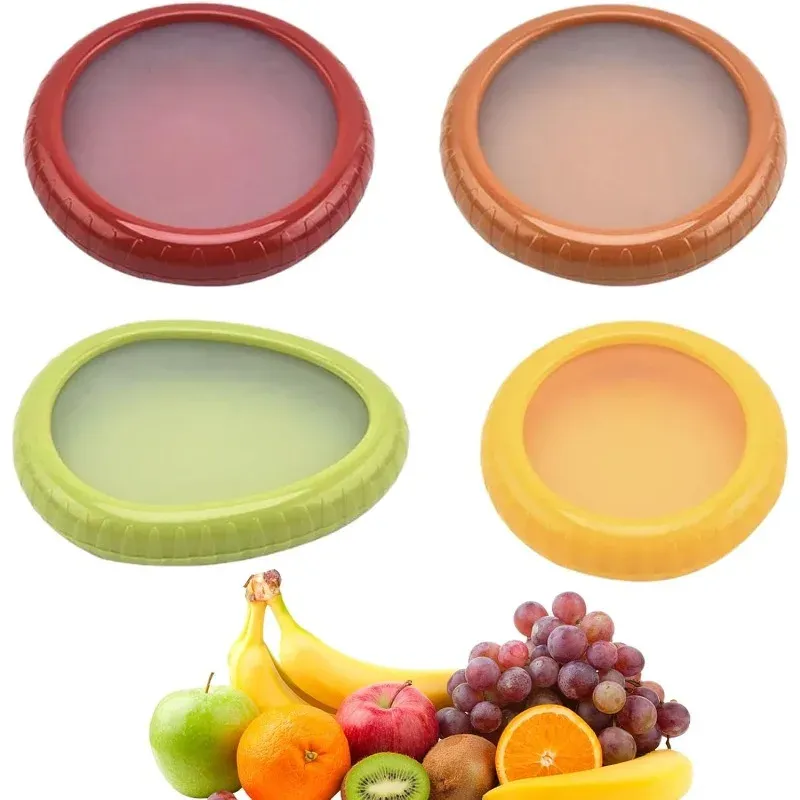 Détail des boîtes de conservation en silicone