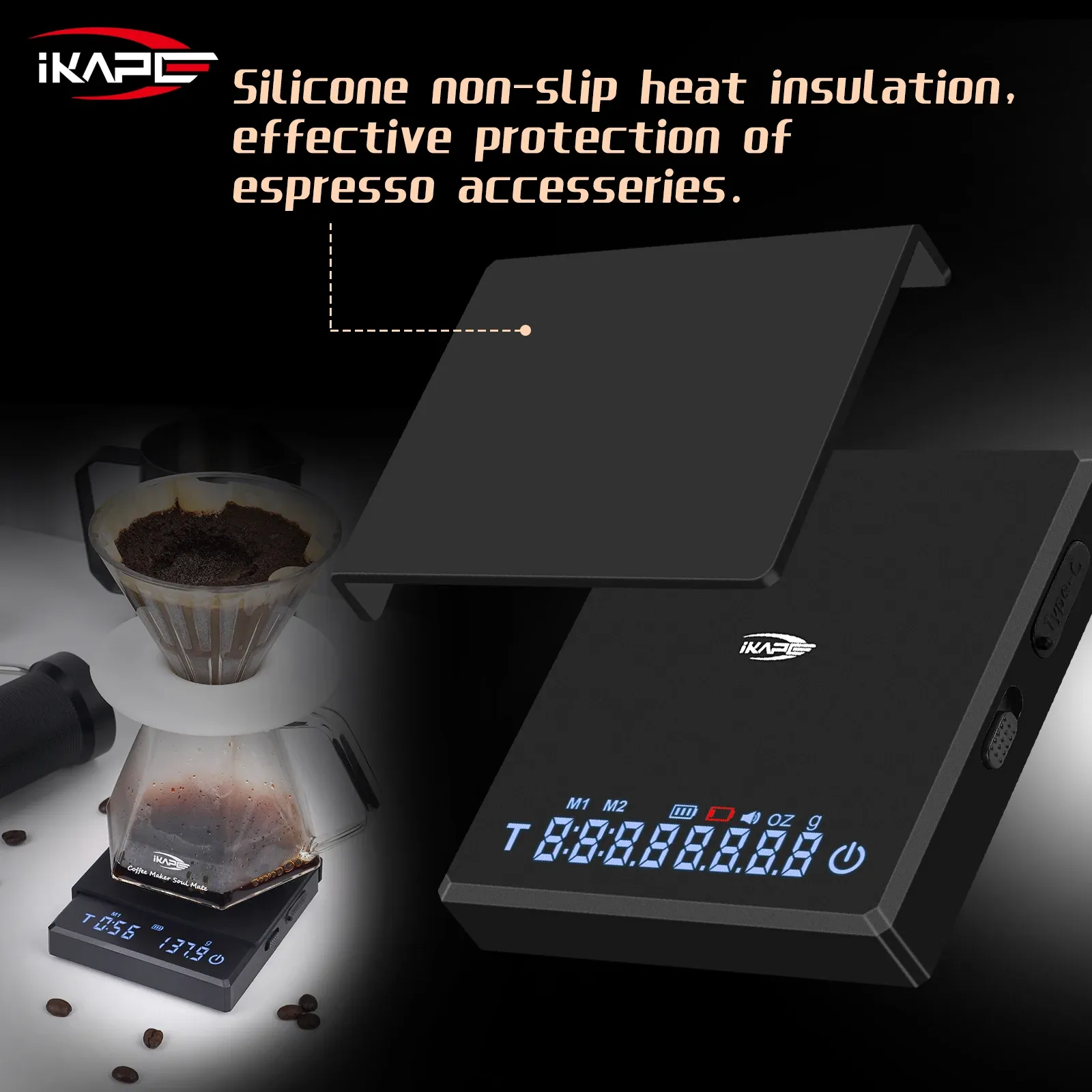 Balance à café IKAPE Mini, vue de détail