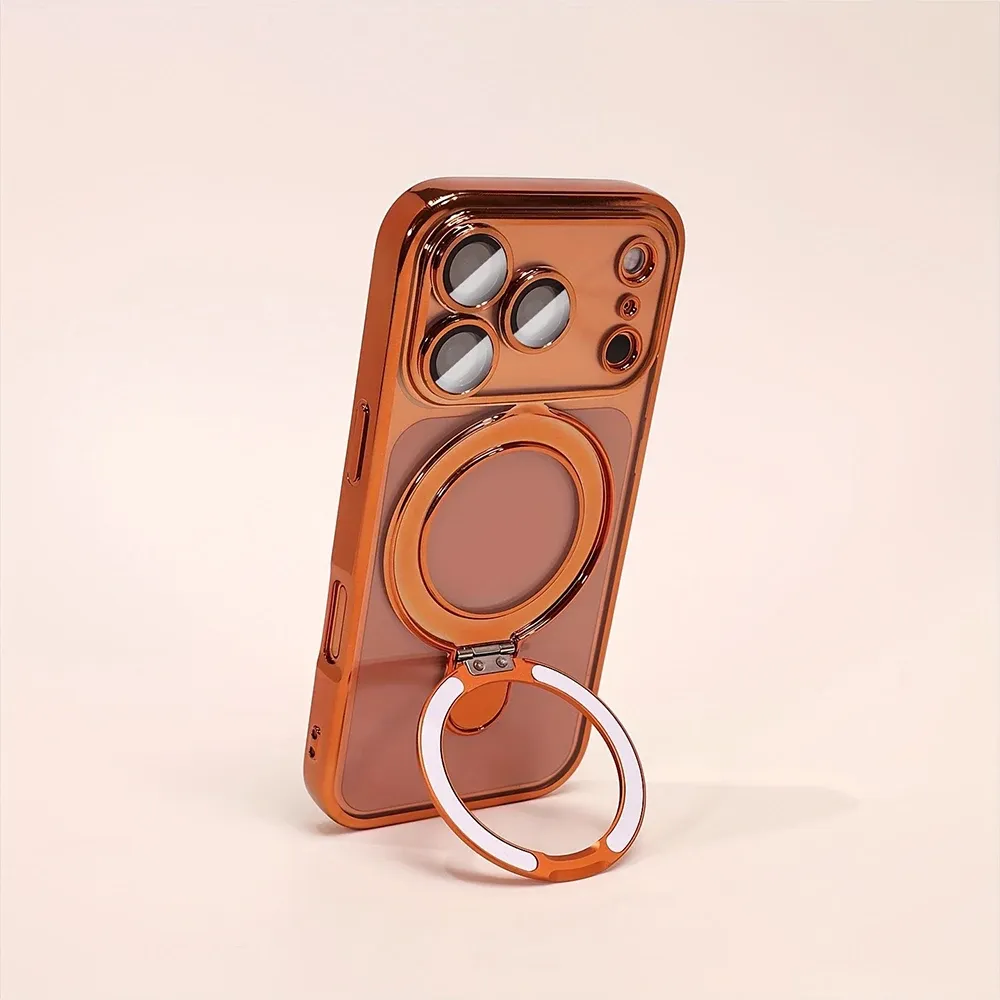 Support magnétique déployé sur la coque