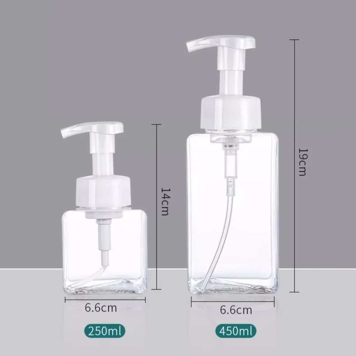 Distributeur de mousse à savon portable, 250 / 450 / 650 ml, pour salle de bain 4