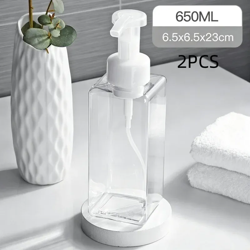 Distributeur de mousse à savon portable, 250 / 450 / 650 ml, pour salle de bain 11