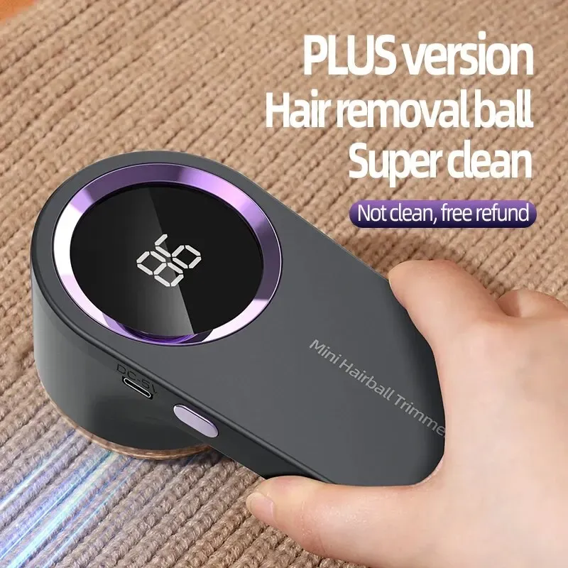 Dissolvant de peluches électrique rechargeable USB, tondeuse à peluches portable pour vêtements, rasoir anti-bouloches à grande vitesse 3