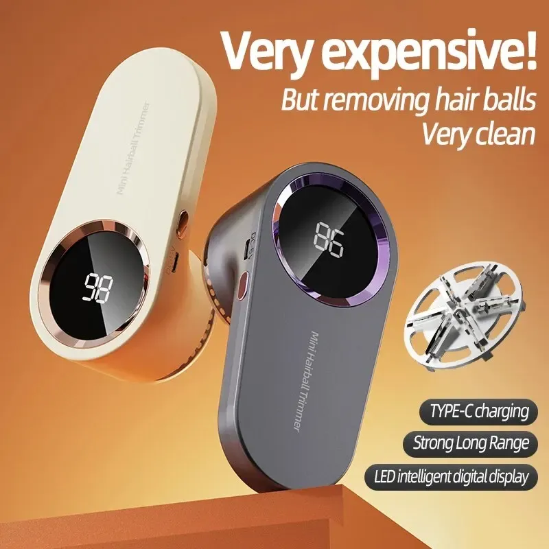 Dissolvant de peluches électrique rechargeable USB, tondeuse à peluches portable pour vêtements, rasoir anti-bouloches à grande vitesse 4