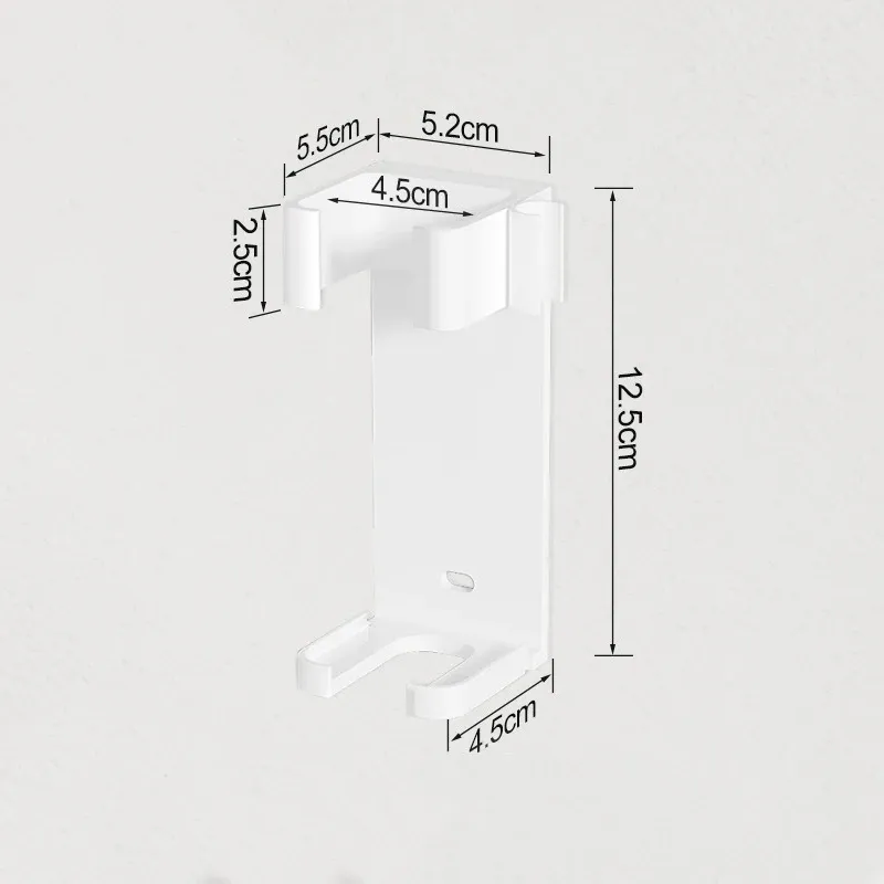 Support mural pour Dyson Airwrap Styler en aluminium, organisateur de rangement pour fer à friser et accessoires coiffants 8
