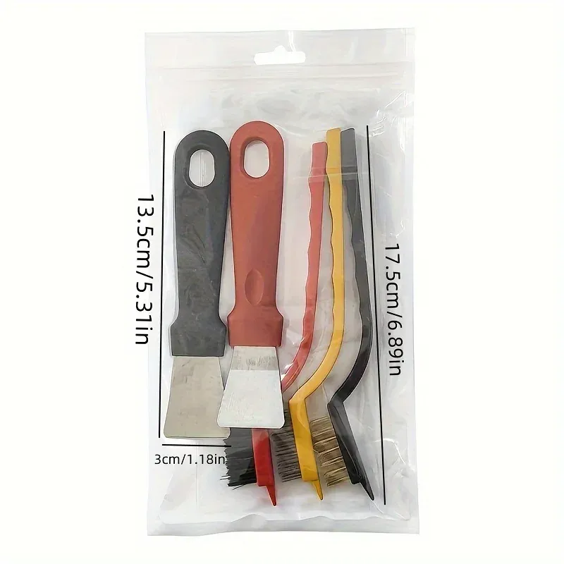 Détail des brosses de nettoyage
