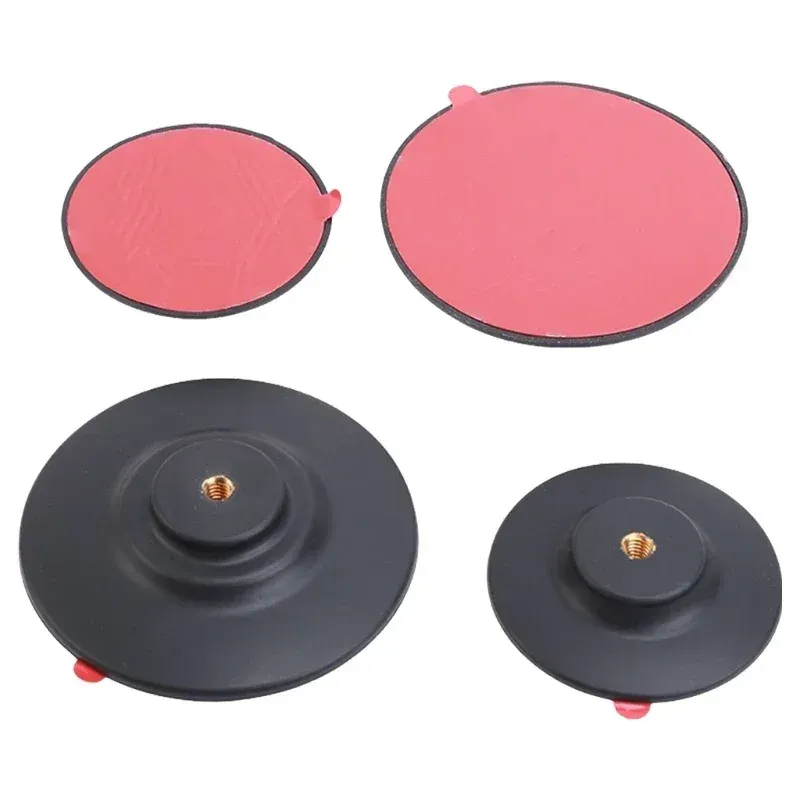 Support adhésif pour caméra avec vis 1/4" pour reflex et voiture - Image 1