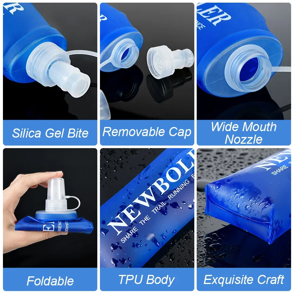 Gourde souple pliable au quotidien