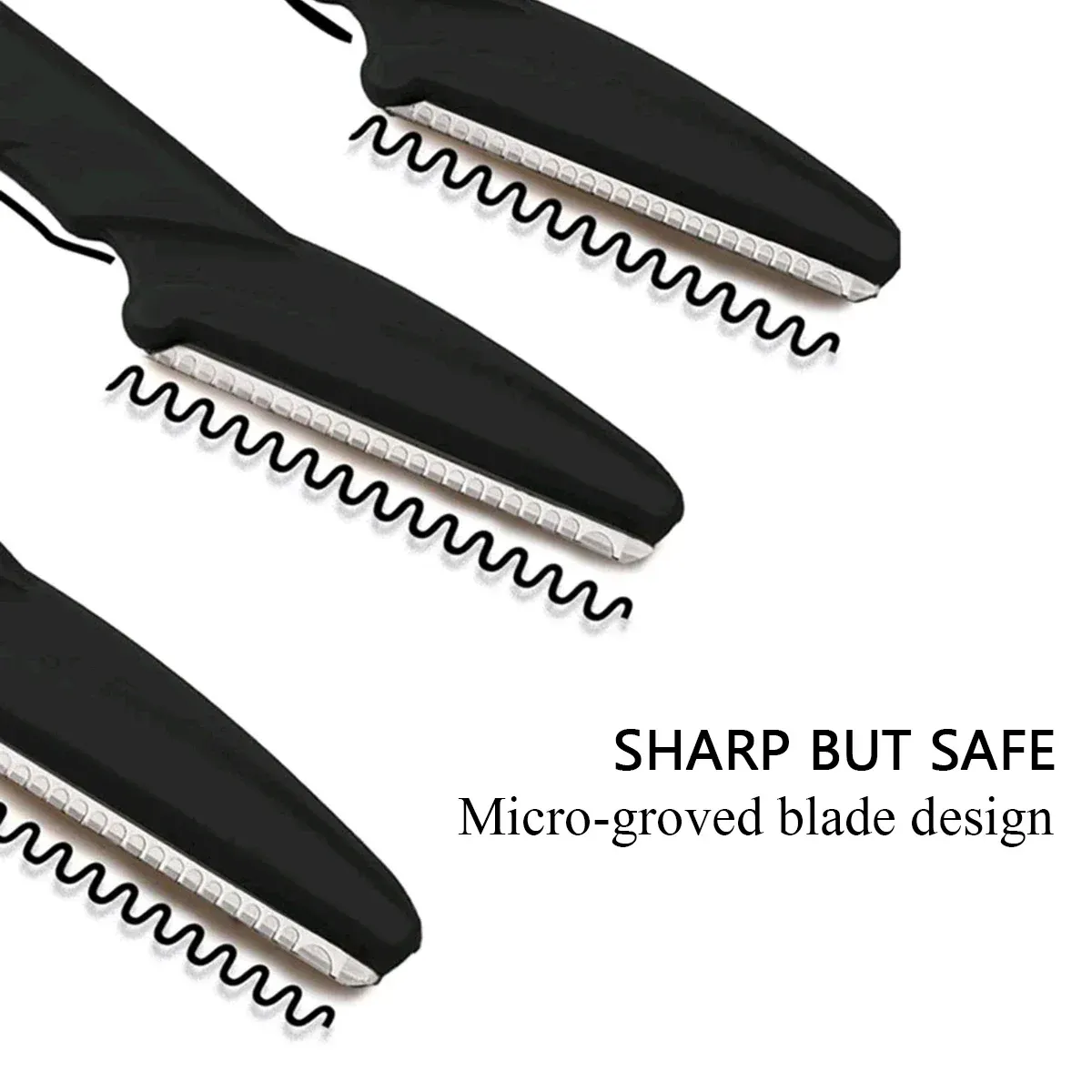 Rasoir à sourcils en utilisation