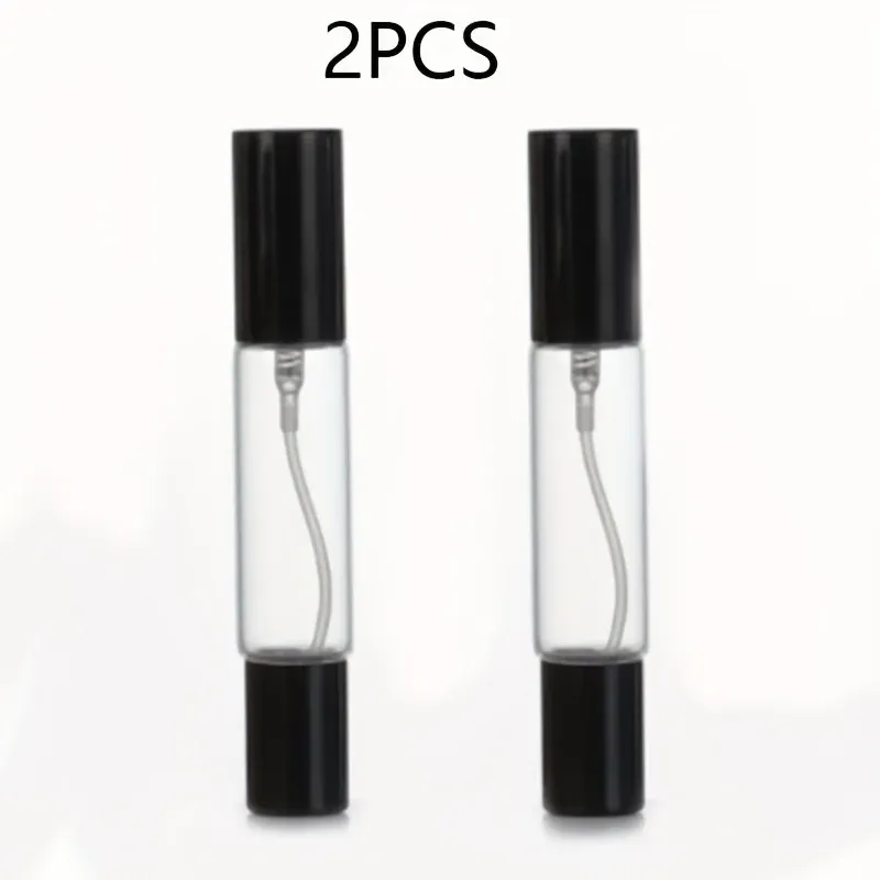 2 flacons vaporisateurs de parfum de 0,34 oz avec rouleaux - Verre transparent | Diffuseur de parfum portable | Bouteille pulvérisateur rechargeable 9