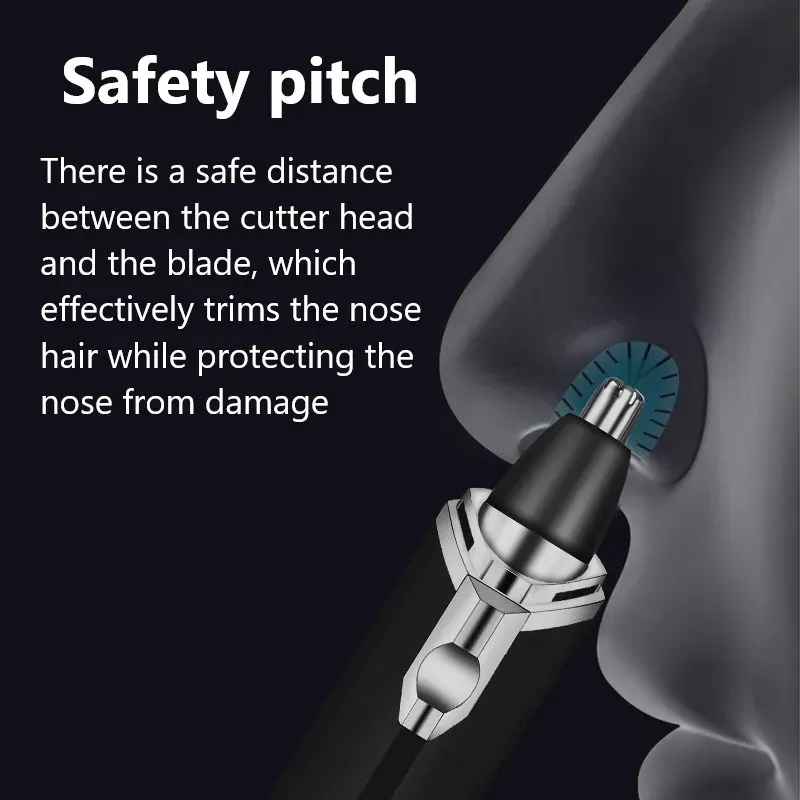 Tondeuse à poils de nez Kemei lavable 4
