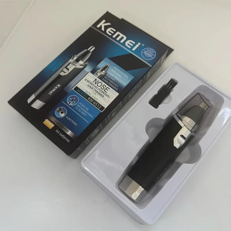 Tondeuse à poils de nez Kemei lavable 6
