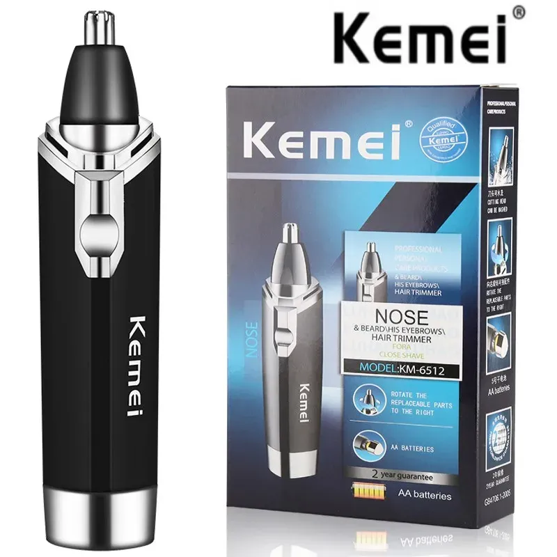 Tondeuse à poils de nez Kemei lavable 7