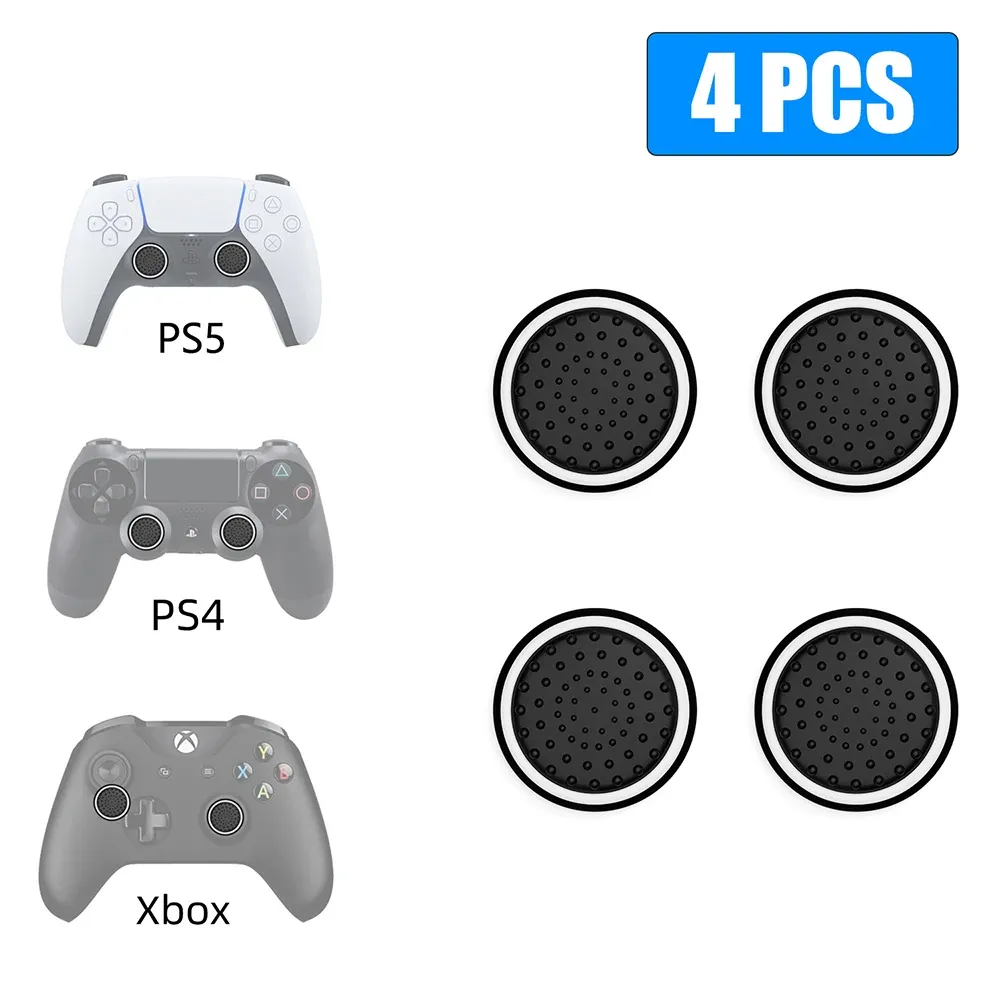 Capuchons lumineux installés sur un joystick