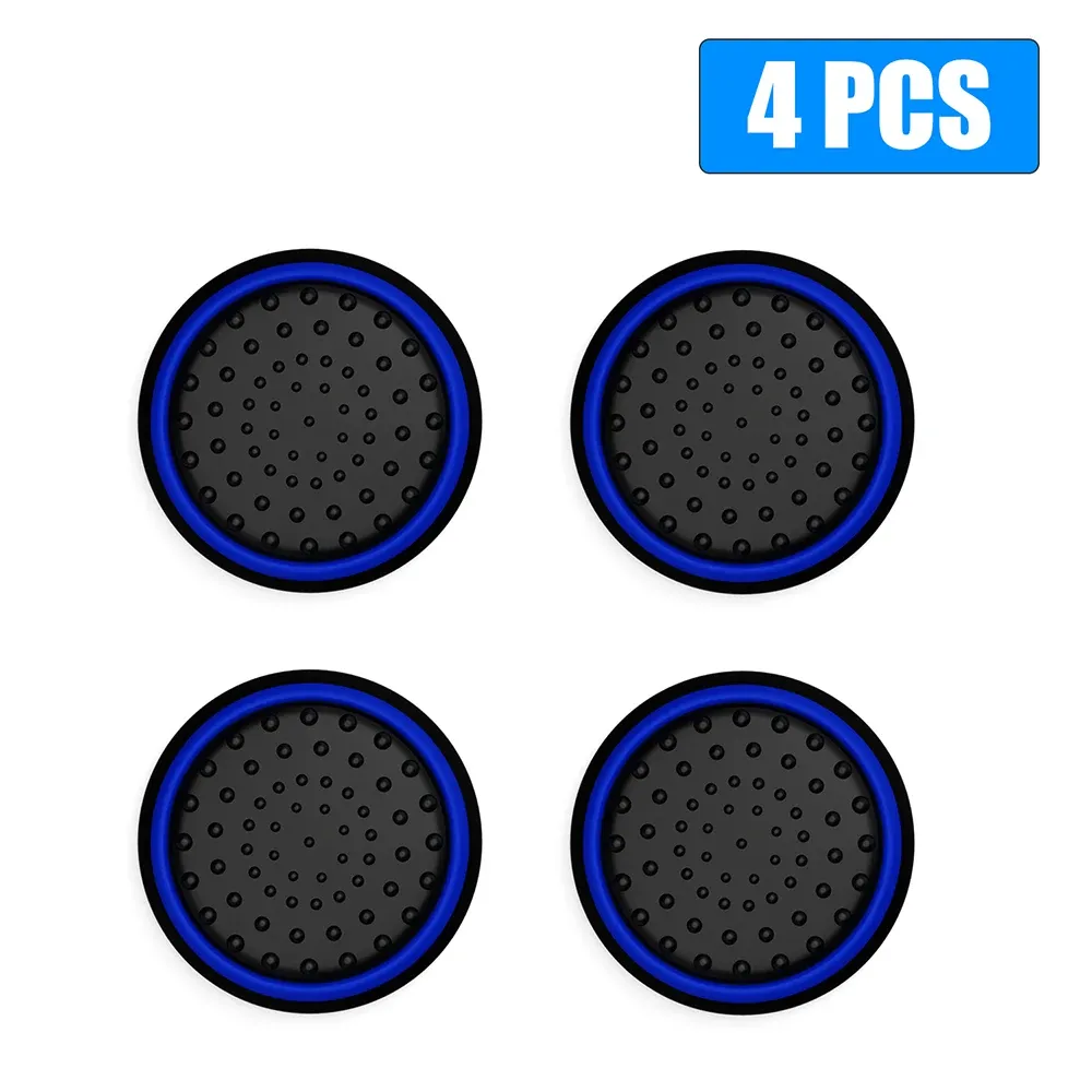 Capuchons lumineux pour joysticks analogiques, lot de 4, compatibles PS5, PS4, Xbox 360, Xbox One, Series X et Switch Pro, accessoire de protection pour manette 12
