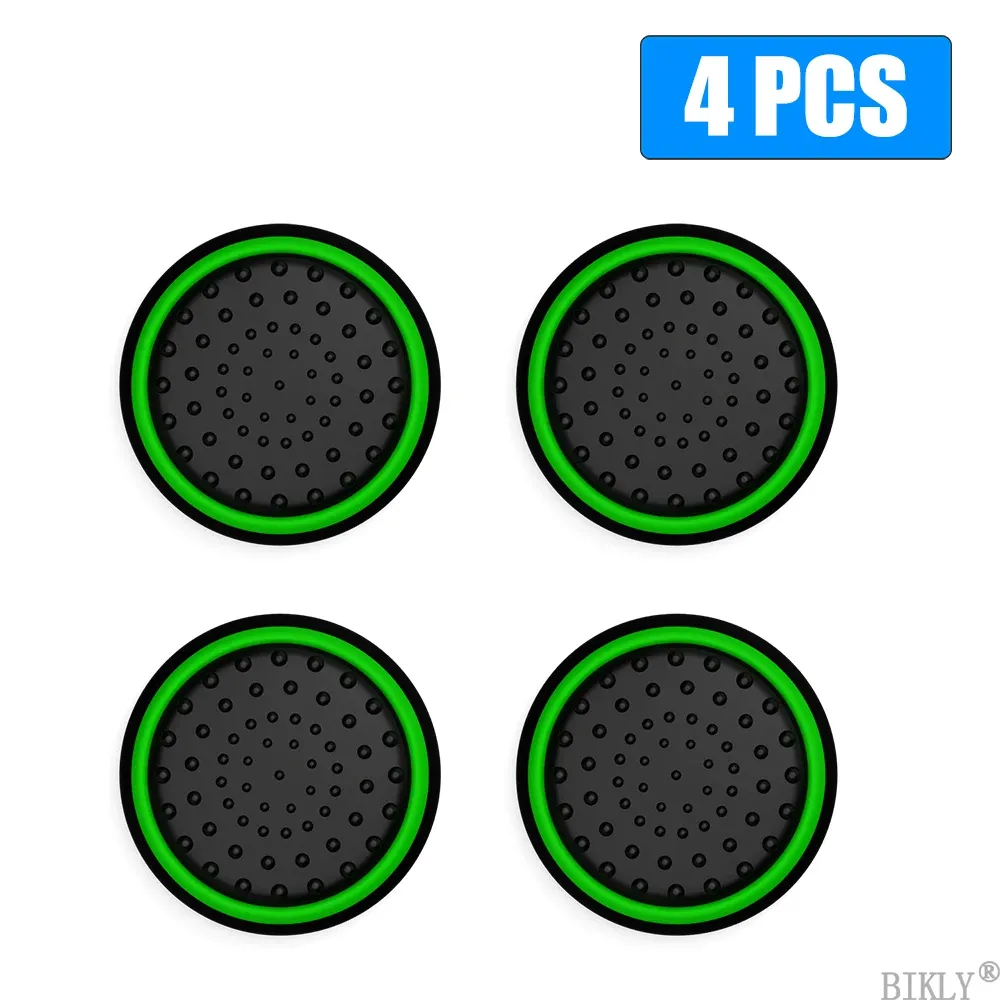 Capuchons lumineux pour joysticks analogiques, lot de 4, compatibles PS5, PS4, Xbox 360, Xbox One, Series X et Switch Pro, accessoire de protection pour manette 10