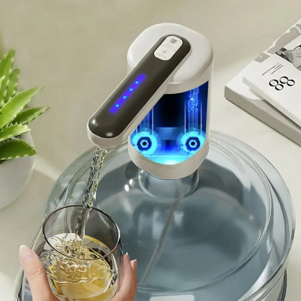Distributeur d'eau électrique intelligent à double pompe pour bouteille de gallon, usage bureau et maison - Image 1