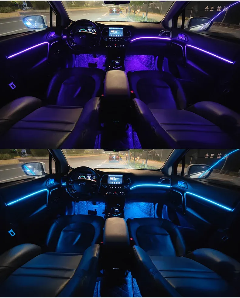 Éclairage d'intérieur de voiture