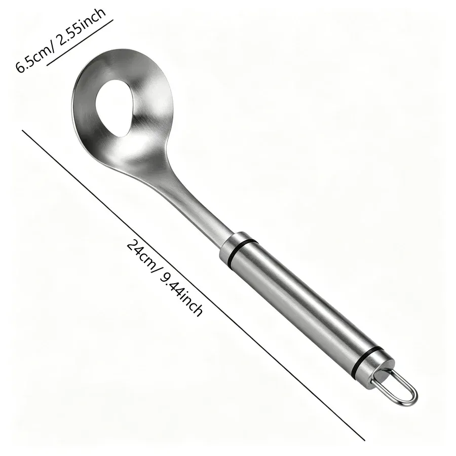 Cuillère à boulettes antiadhésive en acier inoxydable – Ustensile pour former des boulettes parfaites 6