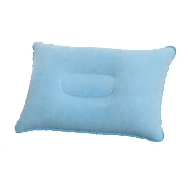 Oreiller gonflable portable en PVC pour voyage et camping 10