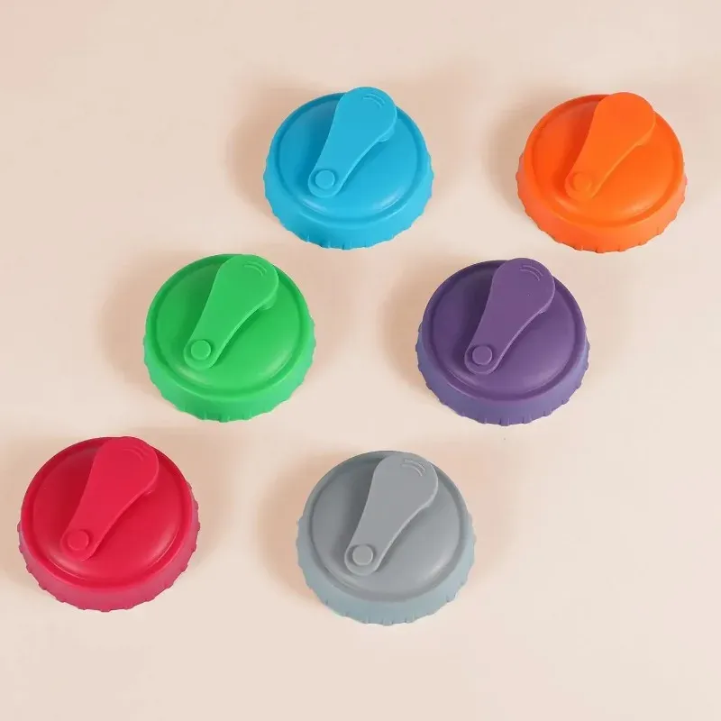 Couvercles réutilisables en silicone de qualité alimentaire pour canettes de soda et boissons 2