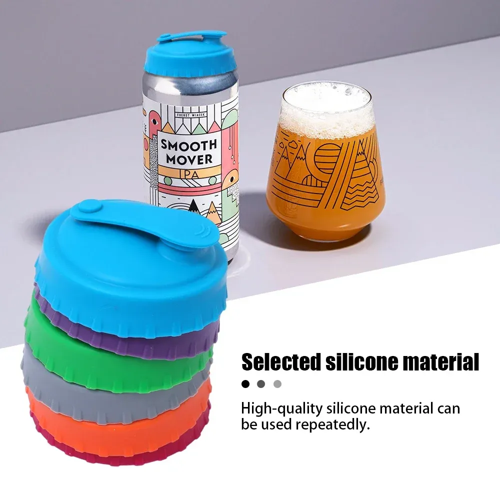 Couvercle de canette en silicone, vue additionnelle