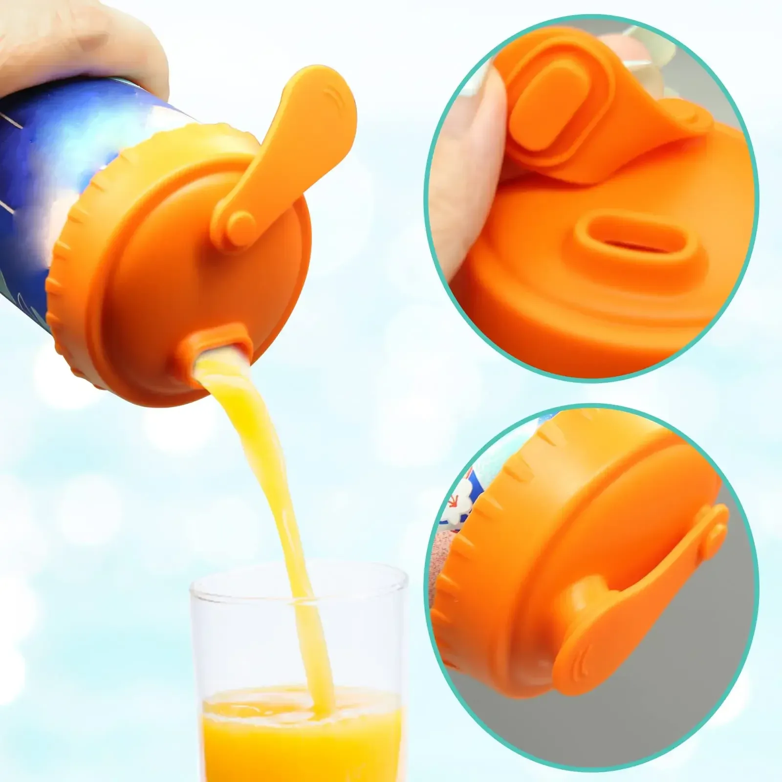Couvercle de canette en silicone, vue additionnelle