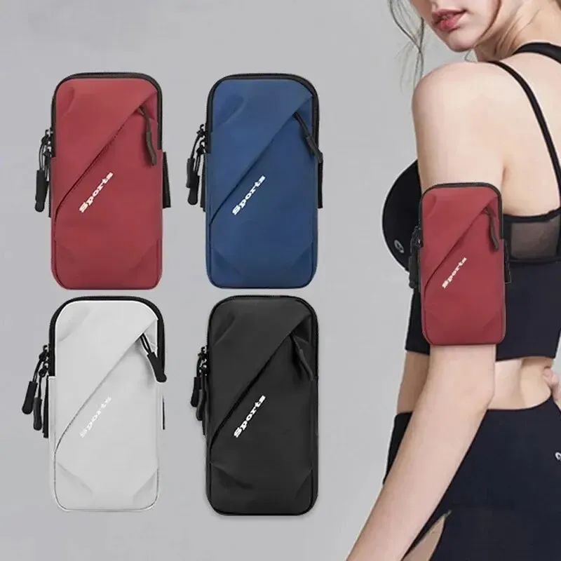 Brassard de sport universel étanche en PU pour téléphone, compatible iPhone et Samsung - Image 1