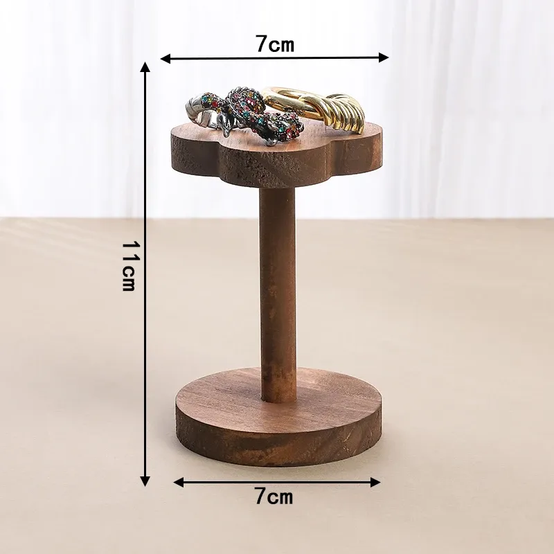 Étagère en bois à 3 niveaux pour parfums et figurines 12
