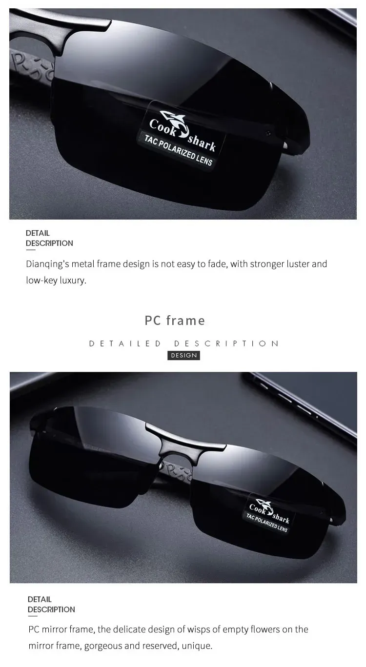 Lunettes Cook Shark, présentation du modèle
