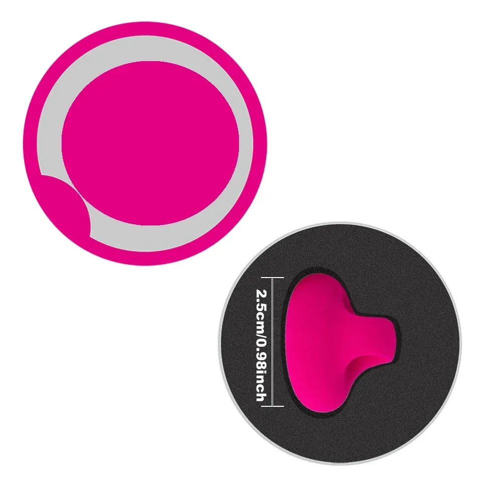 Mini masseur anneau, accessoires inclus