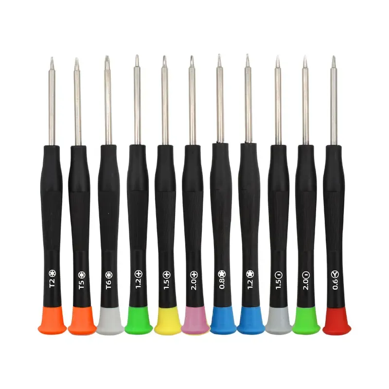 Jeu de tournevis de précision pour téléphones portables, ordinateurs portables, tablettes et ordinateurs, adapté à la petite maintenance et au démontage 6
