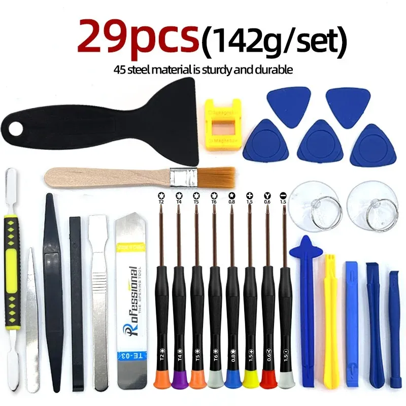 Jeu de tournevis de précision pour téléphones portables, ordinateurs portables, tablettes et ordinateurs, adapté à la petite maintenance et au démontage 9