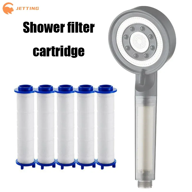Filtre de douche universel pour pommeau de douche, cartouche de purification de l'eau, lot de 5 ou 10 pièces 2