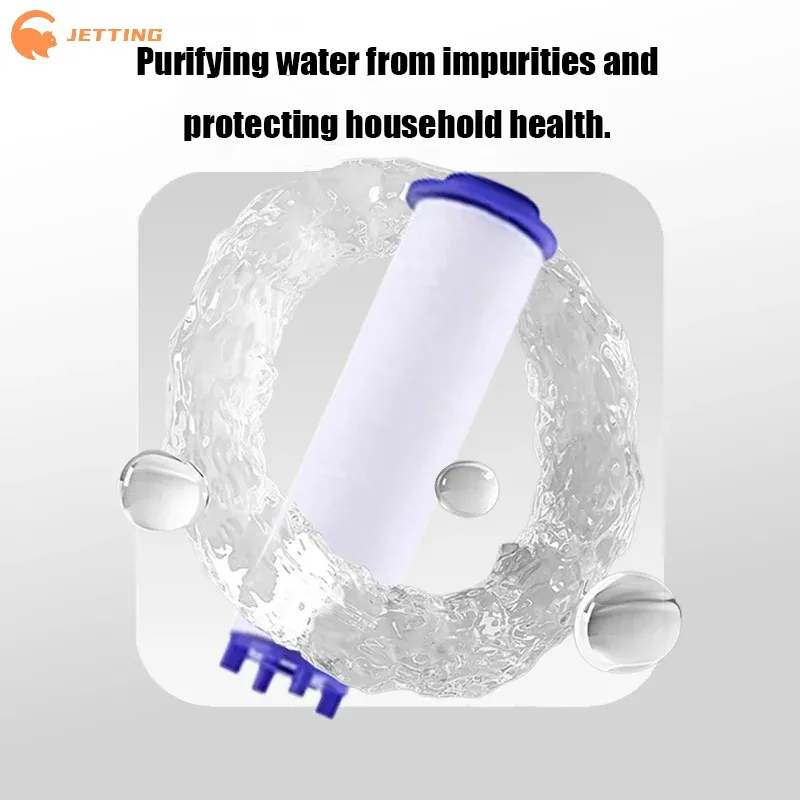 Filtre de douche universel pour pommeau de douche, cartouche de purification de l'eau, lot de 5 ou 10 pièces 4