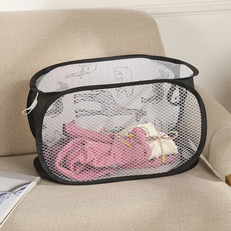 Panier à linge pliable, ouverture et capacité