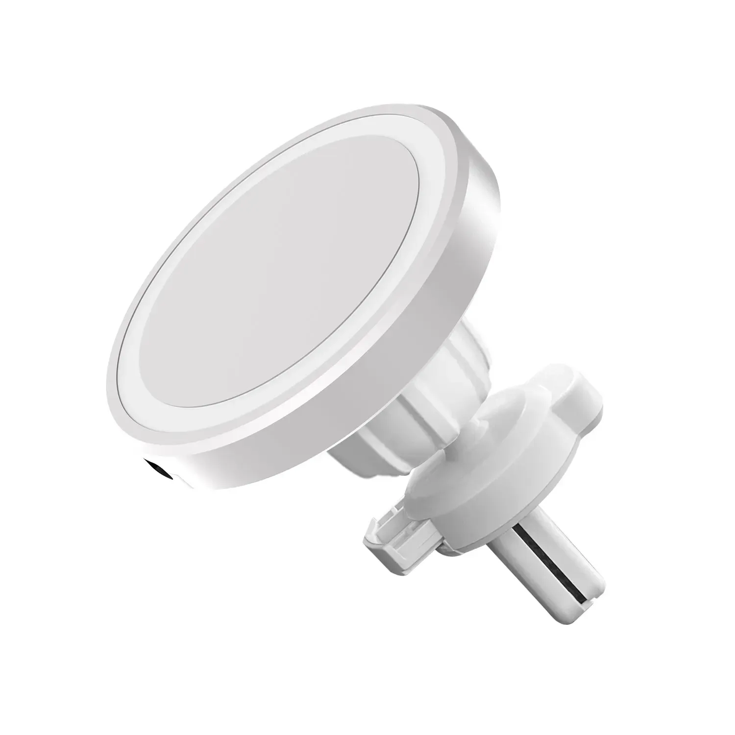 Support de téléphone magnétique pour grille d'aération de voiture, support de chargeur sans fil compatible MagSafe pour iPhone 16, 15, 14, 13 et 12 Pro Max, station de charge rapide pour téléphone portable 9