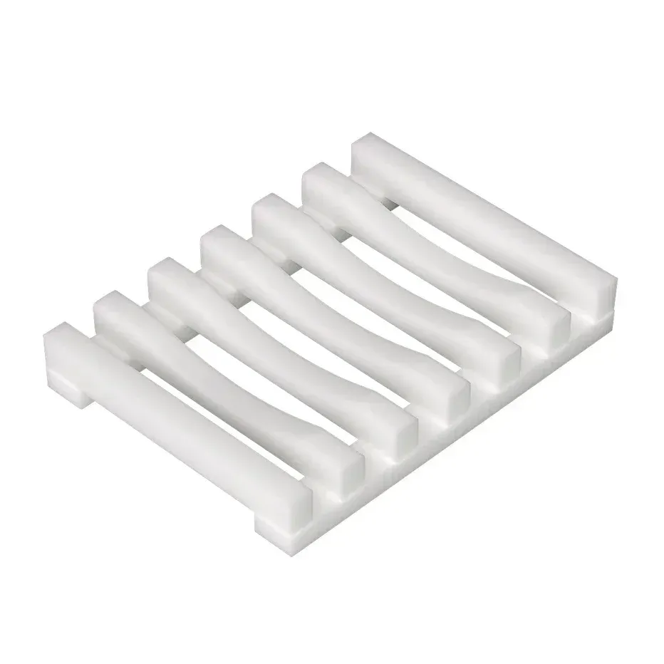 Porte-savon en silicone souple à design creux, support à savon, baignoire, cuisine, égouttoir, porte-éponges, distributeur d'évier 7