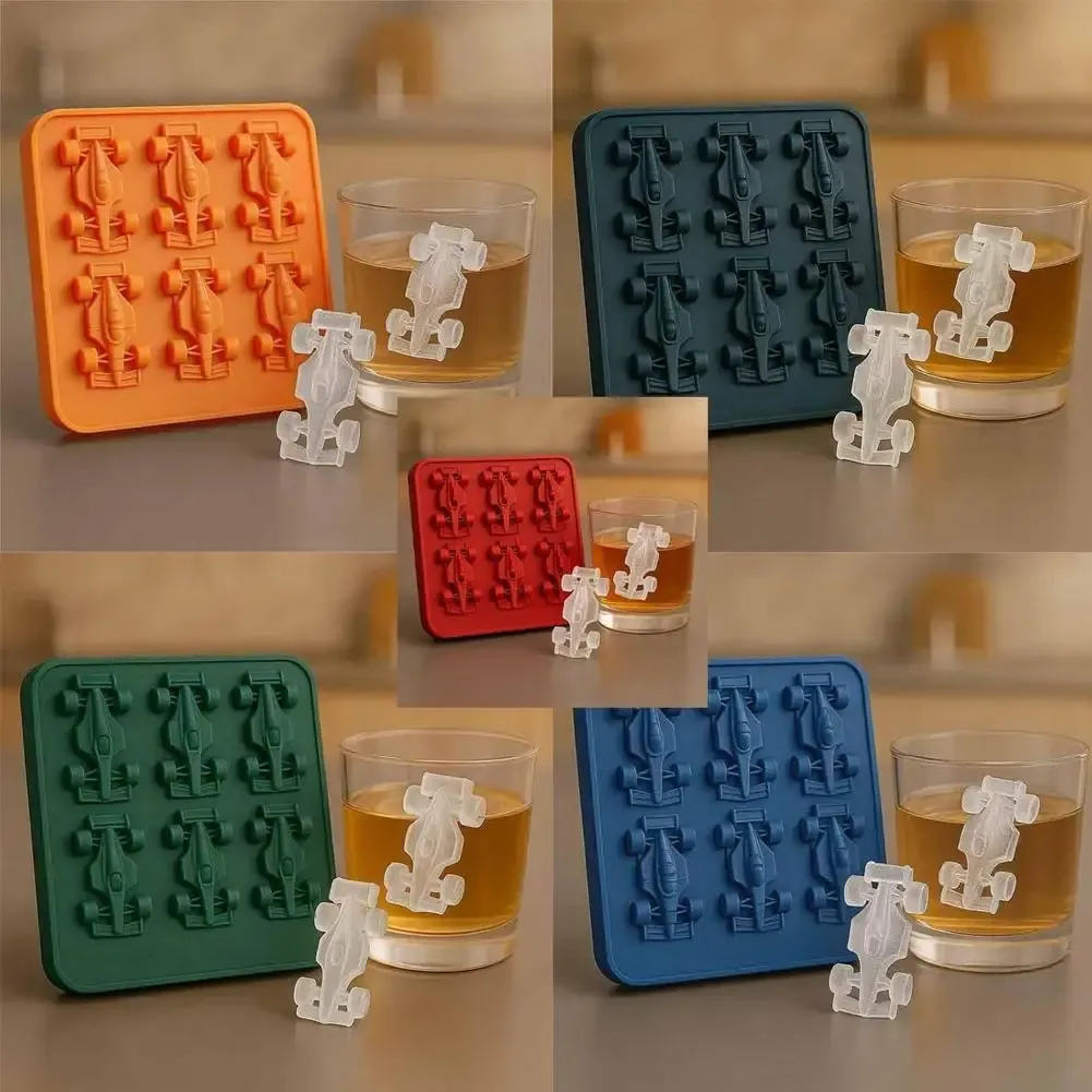 Moule à glaçons F1 en silicone, détail des cavités