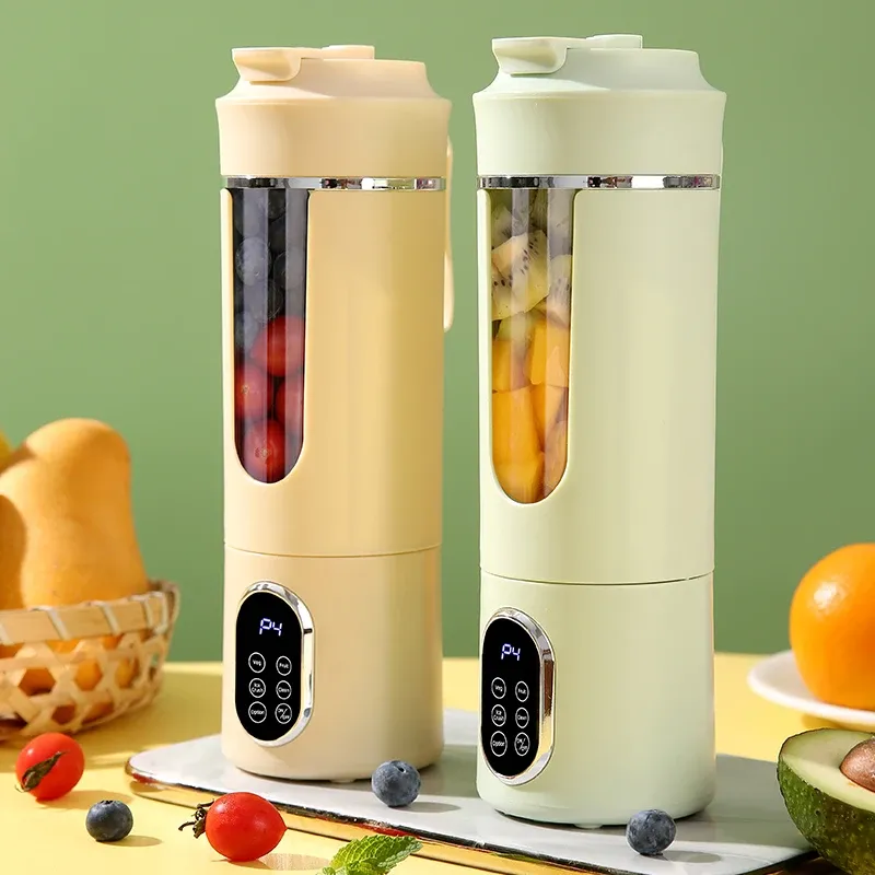 Milkshake préparé avec l'extracteur portable