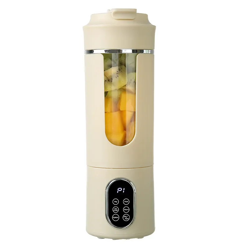 Extracteur de jus portable, mixeur multifonction, presse-agrumes rechargeable par USB, idéal pour smoothies, milkshakes et jus de fruits 9