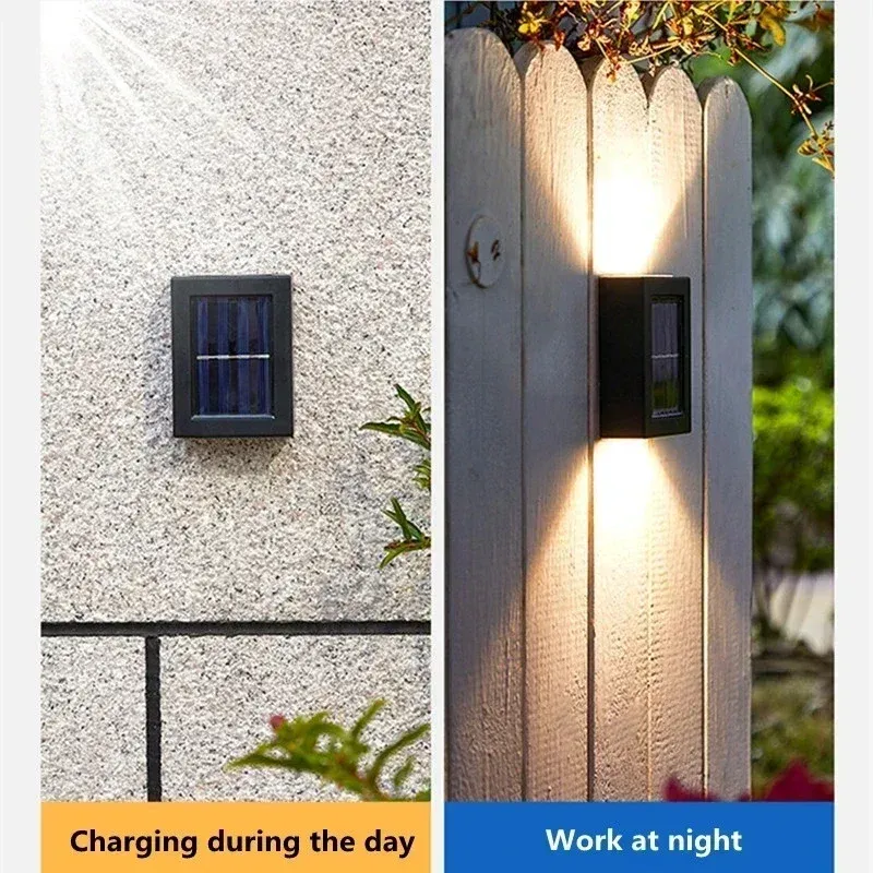 Détail du design de l'applique solaire