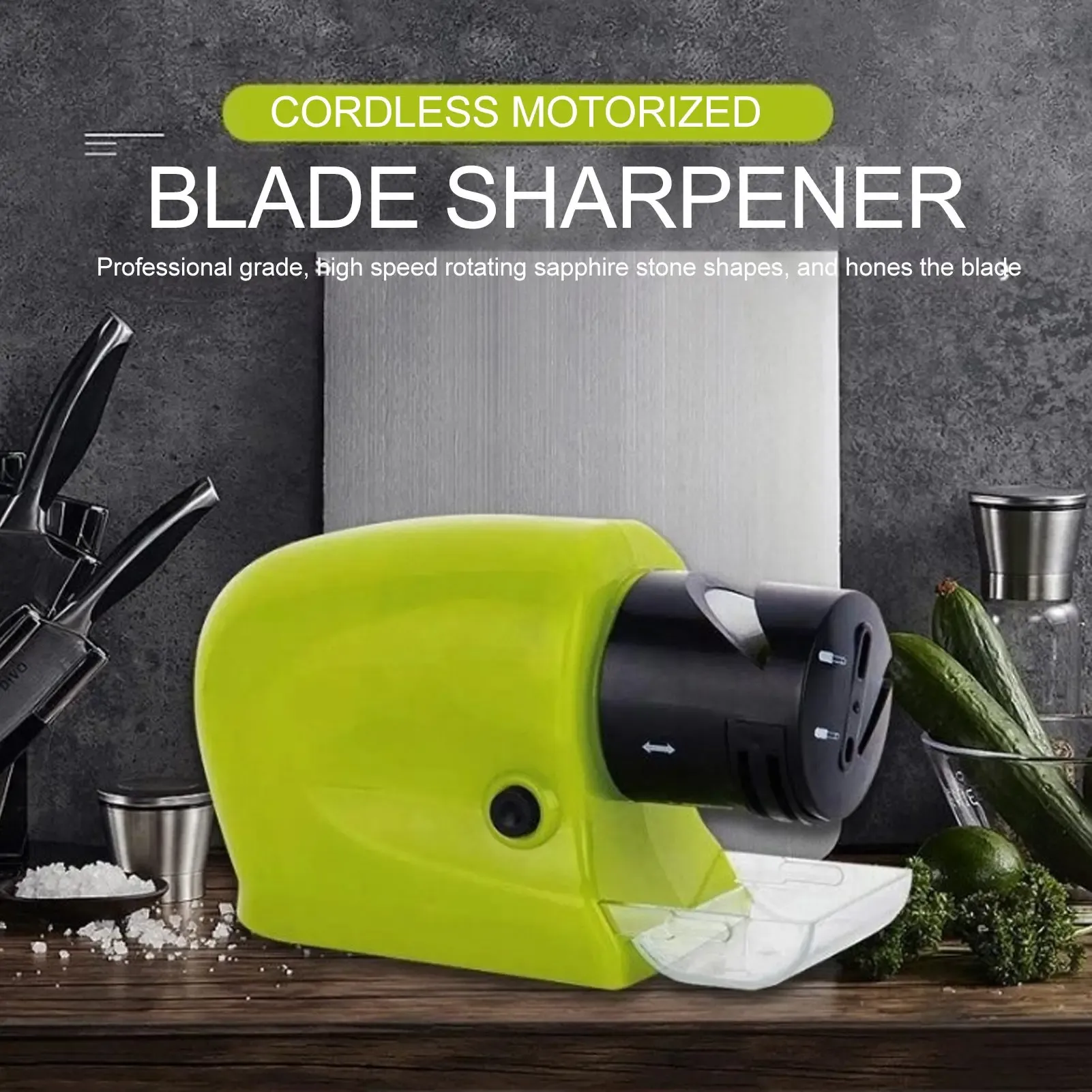 Affûteur de couteaux électrique, machine à affûter les couteaux, outil de cuisine domestique - Image 1