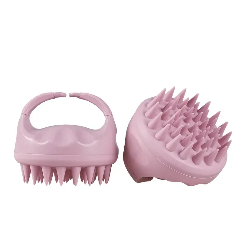 Brosse de massage pour cuir chevelu en paille de blé 8