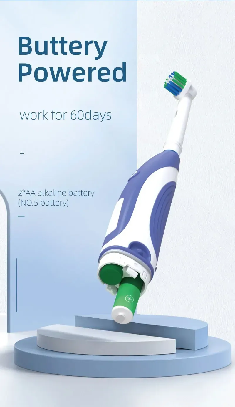 Brosse à dents électrique et ses coloris