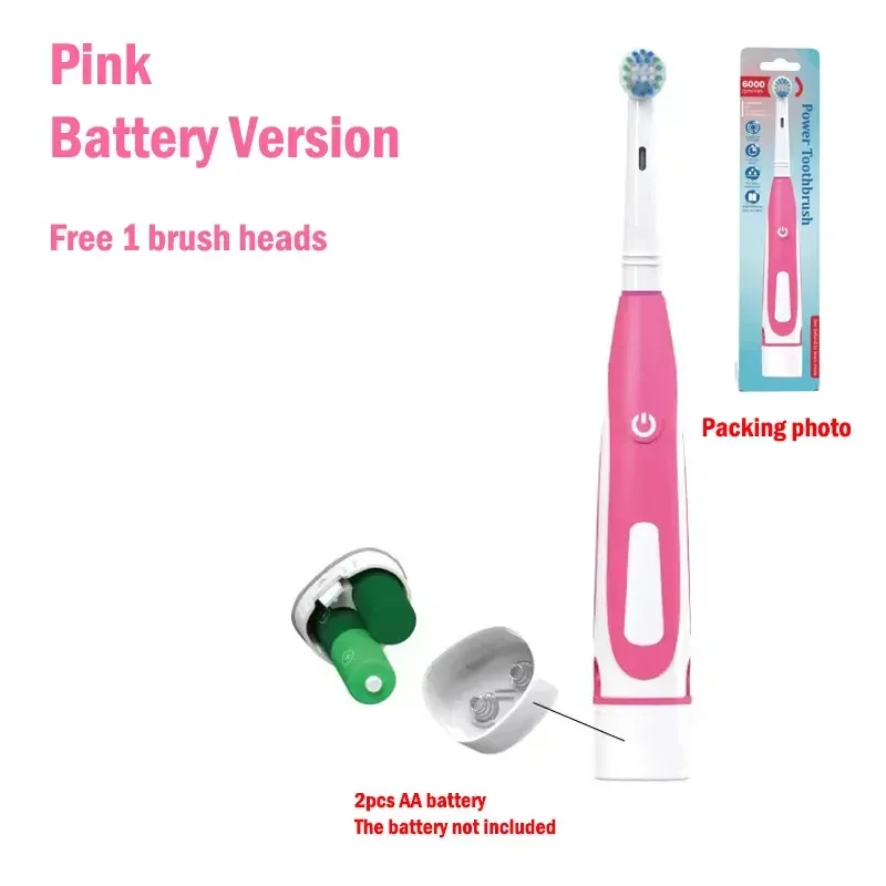 Brosse à dents électrique sonique à tête arrondie 3D, têtes à poils souples, soins des gencives et blanchiment des dents 16