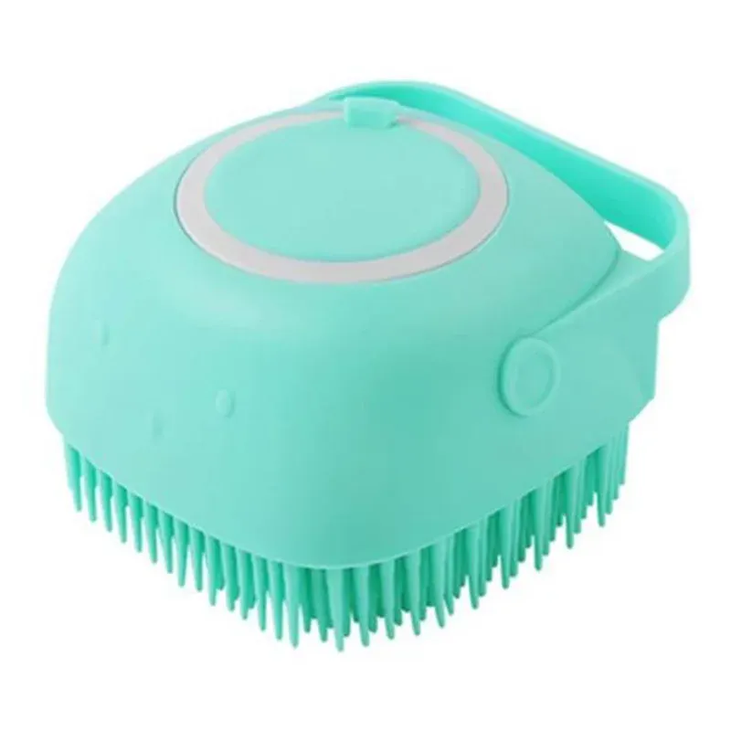 Brosse de bain en silicone pour shampoing et massage, pour bébés et enfants 8