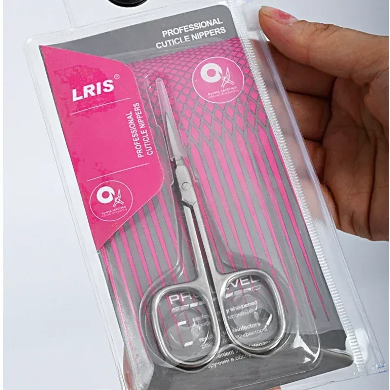 Ciseaux à cuticules professionnels en acier inoxydable, outil de manucure pour ongles, lot de 1 pièce 5